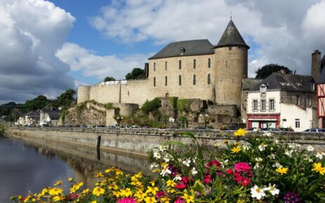 de plaats Mayenne