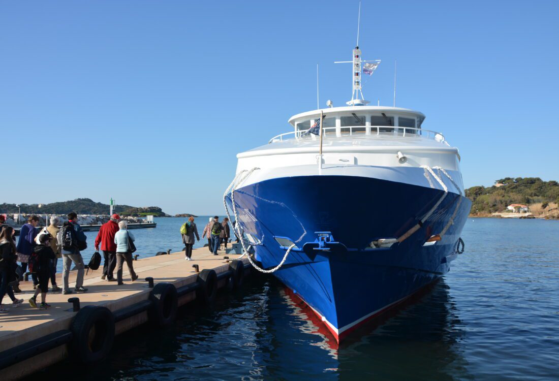 Embarquement pour l’île de Porquerolles