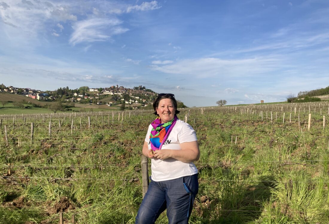 De vigneronne Adélaïde Grall