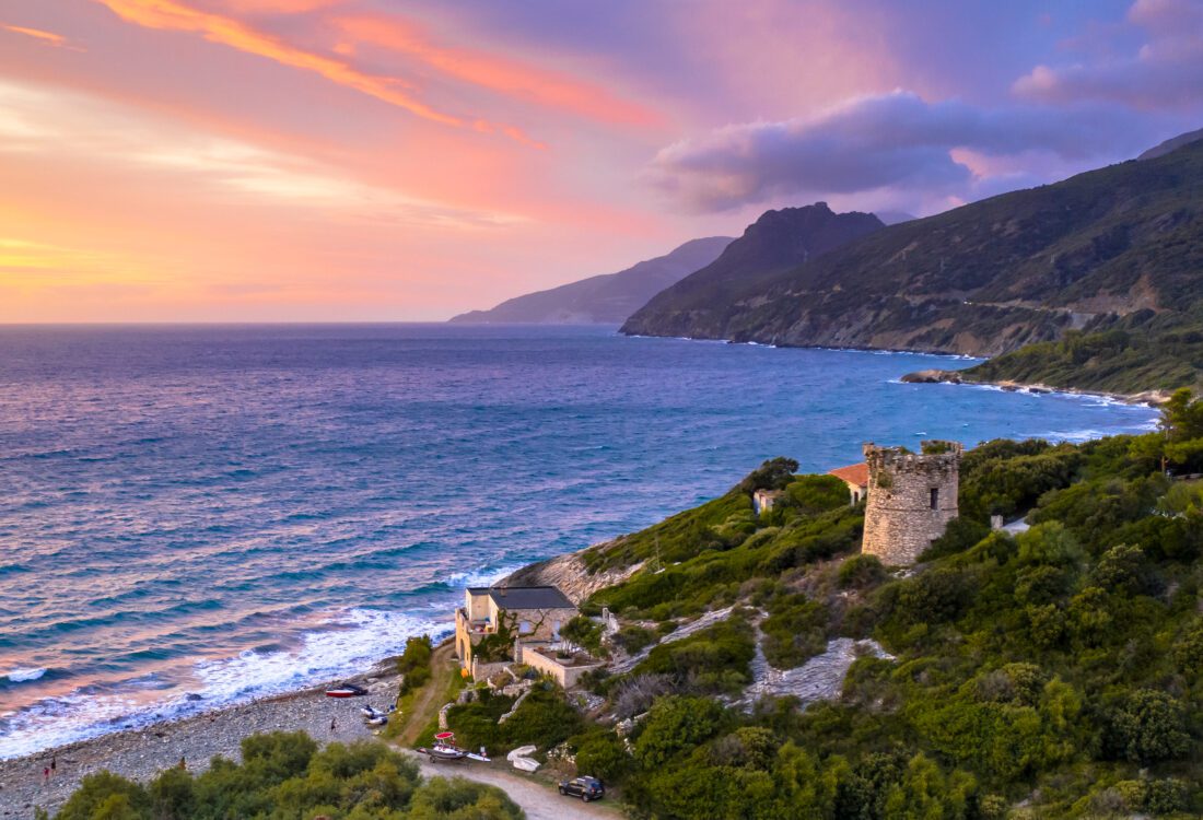 Aerial Cap Corse