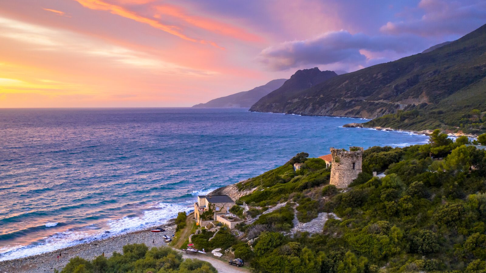 Aerial Cap Corse