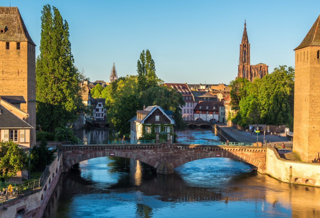 “Petite France” in Strasbourg, France