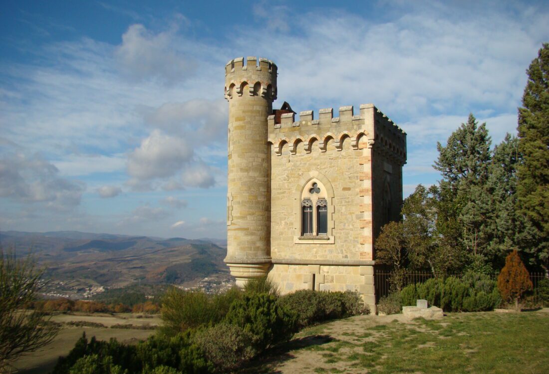 La tour Magdala à Rennes-Le-Chateau (France)