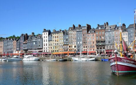 Calvados dept Honfleur