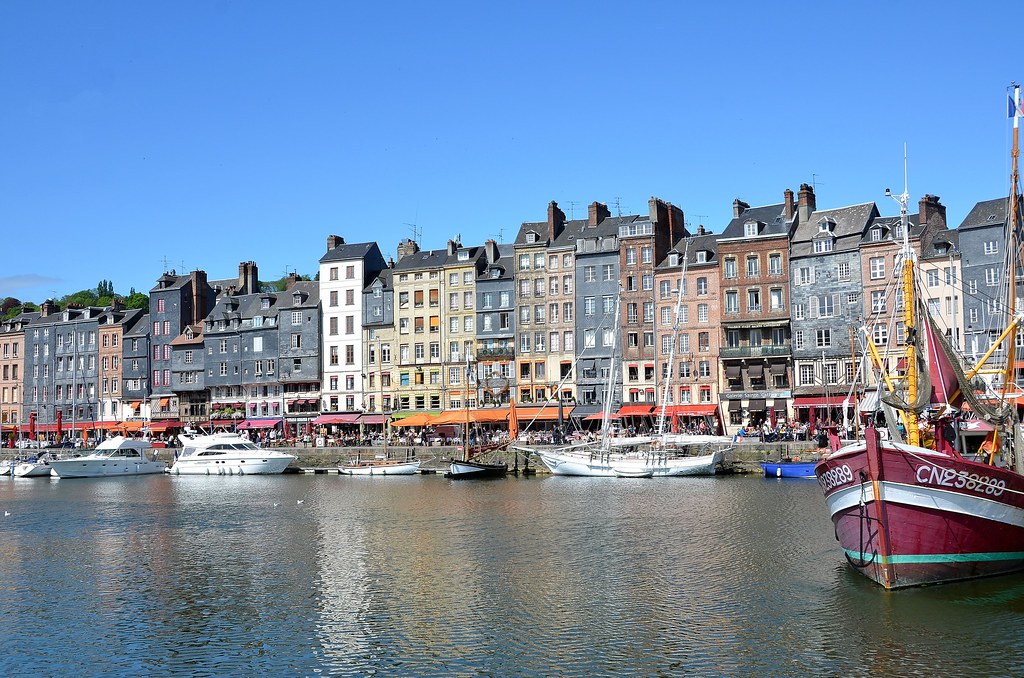 Calvados dept Honfleur