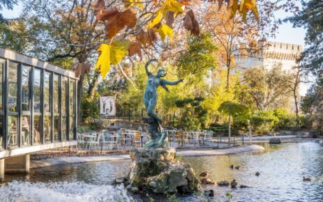 Tuin van de Rocher des Doms Avignon