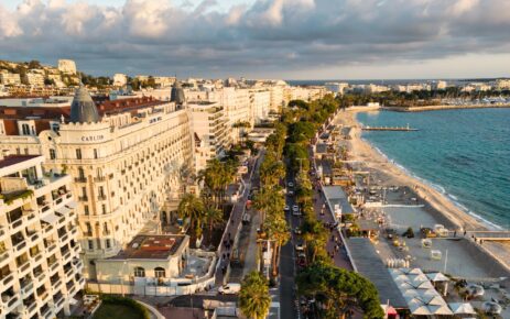 Promenade de la Croisette in Cannes