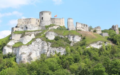 The,Medieval,Château,Gaillard,In,Les,Andelys,,Normandy,,France